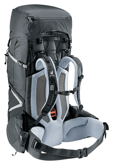 Рюкзак женский Deuter Aircontact Pro 65+10 SL Graphite - Фото 6 большая