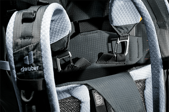 Рюкзак женский Deuter Aircontact Pro 65+10 SL Graphite - Фото 12 большая