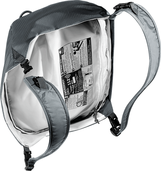 Рюкзак женский Deuter Aircontact Pro 65+10 SL Graphite - Фото 13 большая