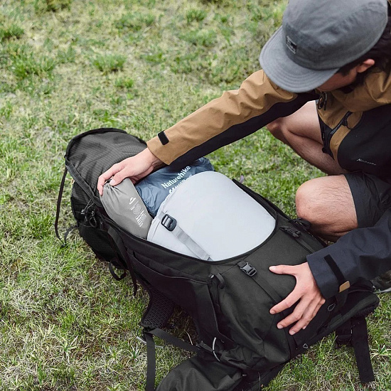Рюкзак Naturehike Helium 70L Black - Фото 7 большая