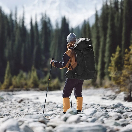 Рюкзак Naturehike Helium 70L Black - Фото 8 большая