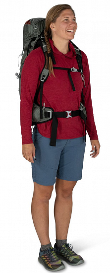 Рюкзак женский Osprey Eja 38 Cloud Grey - Фото 4 большая