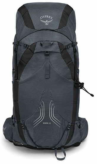 Рюкзак Osprey Exos 38 Tungsten Grey - Фото 3 большая