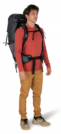 Рюкзак Osprey Exos 48 Tungsten Grey - Фото 5 большая
