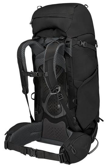 Рюкзак Osprey Kestrel 58 Black - Фото 2 большая