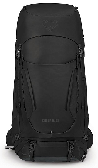 Рюкзак Osprey Kestrel 58 Black - Фото 4 большая