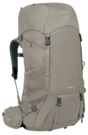 Рюкзак женский Osprey Renn 65 Pediment Grey/Linen Tan - Фото 1 большая