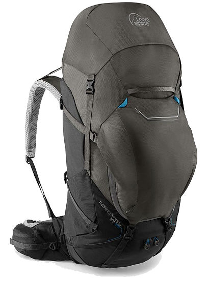 Рюкзак Lowe Alpine Cerro Torre 65-85 Black/Greyhound - Фото 1 большая