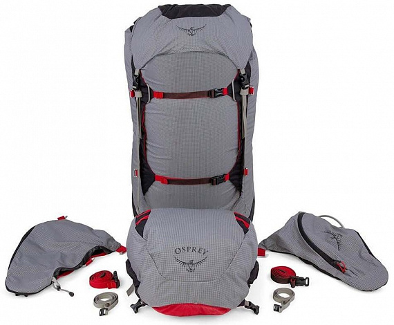Рюкзак Osprey Aether Pro 70 Kelper Grey - Фото 6 большая