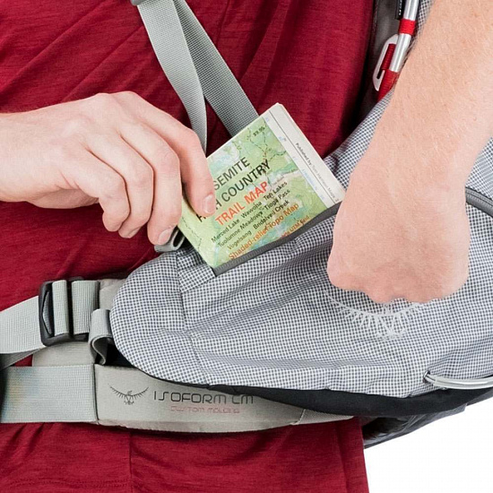 Рюкзак Osprey Aether Pro 70 Kelper Grey - Фото 10 большая