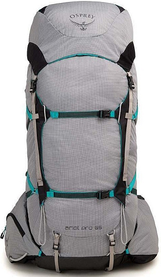 Рюкзак женский Osprey Ariel Pro 65 Voyager Grey - Фото 4 большая