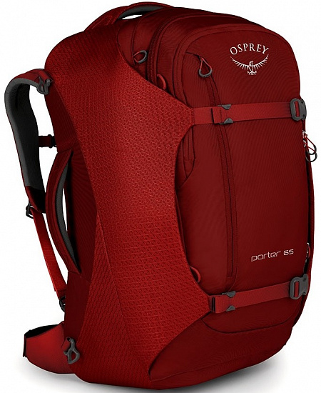 Рюкзак Osprey Porter 65 Diablo Red - Фото 1 большая