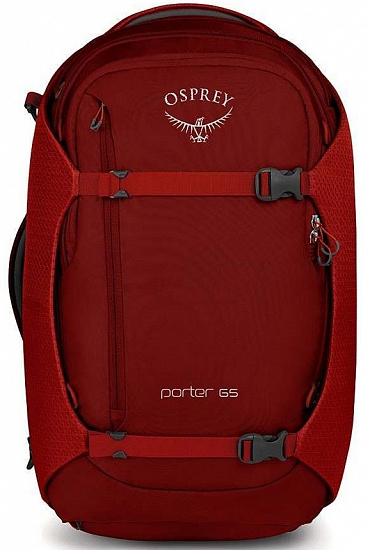 Рюкзак Osprey Porter 65 Diablo Red - Фото 4 большая