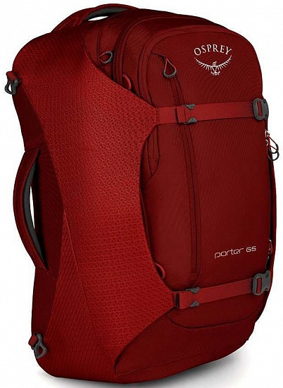 Рюкзак Osprey Porter 65 Diablo Red - Фото 5 большая