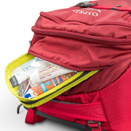 Рюкзак Osprey Porter 65 Diablo Red - Фото 11 большая