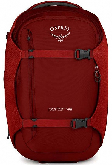 Рюкзак Osprey Porter 46 Black - Фото 4 большая
