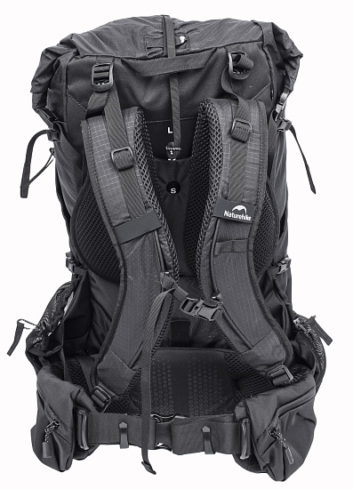 Рюкзак Naturehike Helium Series 40 L Black - Фото 4 большая