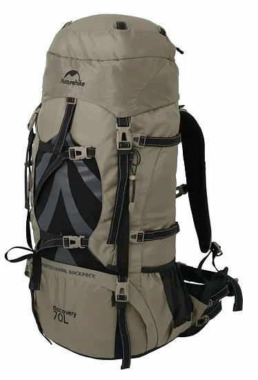 Рюкзак Naturehike Discovery 70L Brown - Фото 1 большая