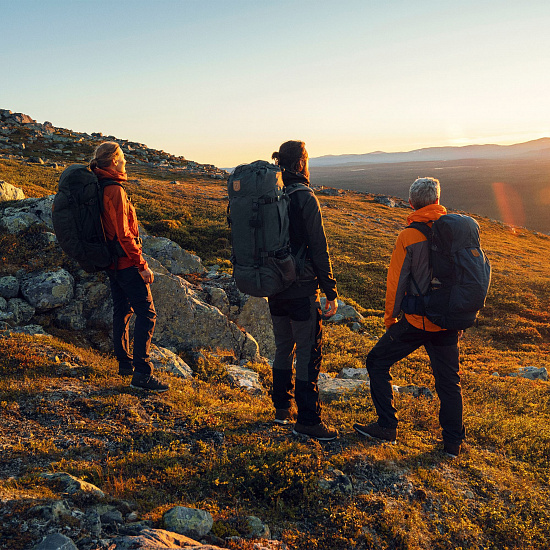 Рюкзак Fjallraven Kajka 65 UN Blue - Фото 9 большая