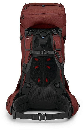 Рюкзак Osprey Aether 65 Acorn Red - Фото 4 большая