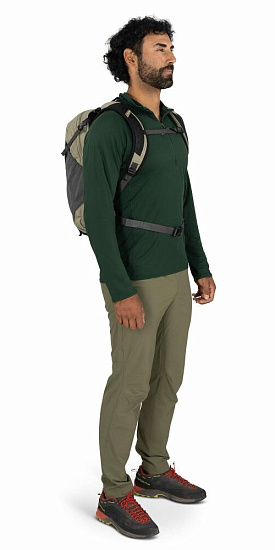 Рюкзак Osprey Hikelite 18 Olive Tan - Фото 5 большая