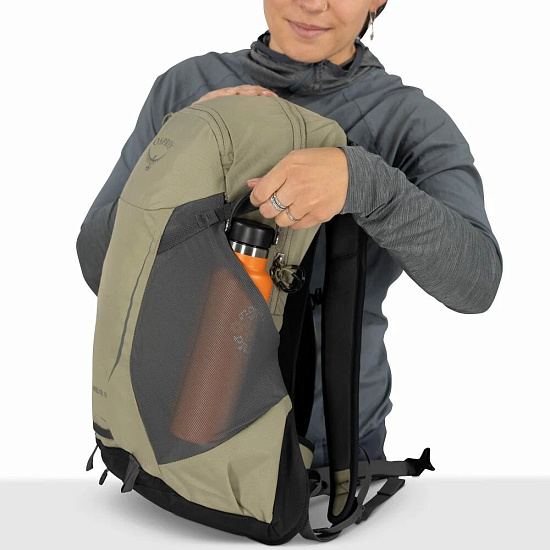 Рюкзак Osprey Hikelite 18 Olive Tan - Фото 7 большая