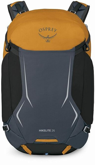 Рюкзак Osprey Hikelite 26 Tungsten/Yelow - Фото 3 большая