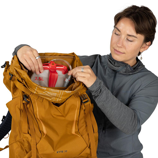 Рюкзак женский Osprey Kyte 38 Barley Brown - Фото 15 большая