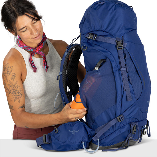 Рюкзак женский Osprey Kyte 48 Serenity Blue - Фото 7 большая
