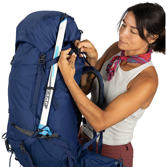 Рюкзак женский Osprey Kyte Lt 65 Serenity Blue - Фото 9 большая