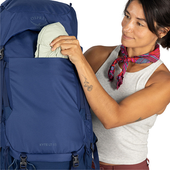 Рюкзак женский Osprey Kyte Lt 65 Serenity Blue - Фото 16 большая