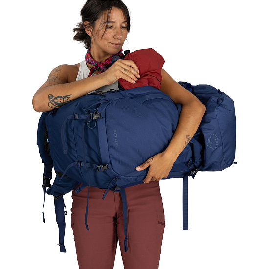 Рюкзак женский Osprey Kyte Lt 65 Serenity Blue - Фото 18 большая