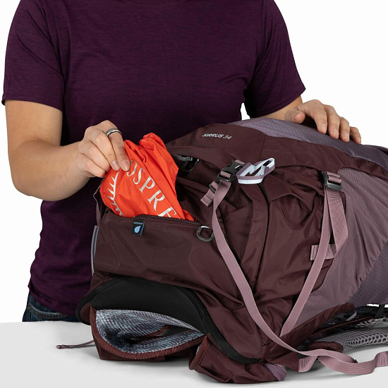 Рюкзак Osprey Sirrus 34 Purple Dusk - Фото 8 большая