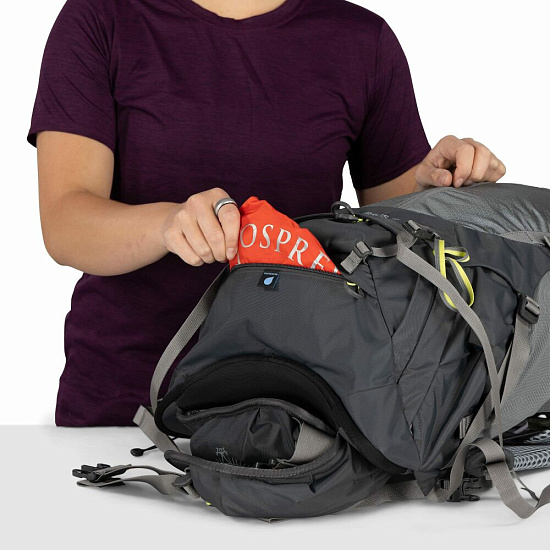 Рюкзак женский Osprey Sirrus 36 Medium Gray - Фото 6 большая