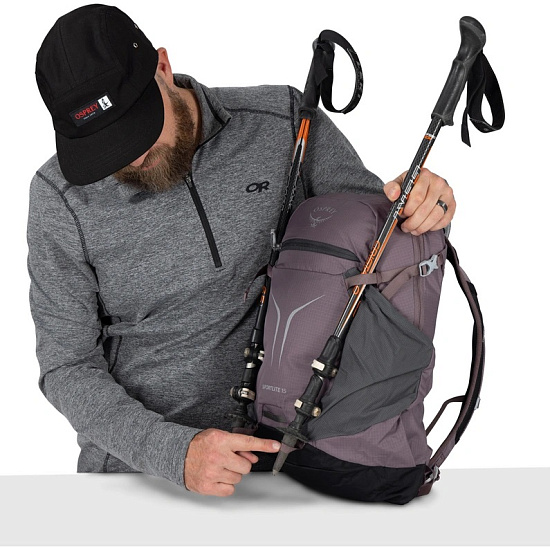 Рюкзак Osprey Sportlite 15 Torrent Blue - Фото 4 большая