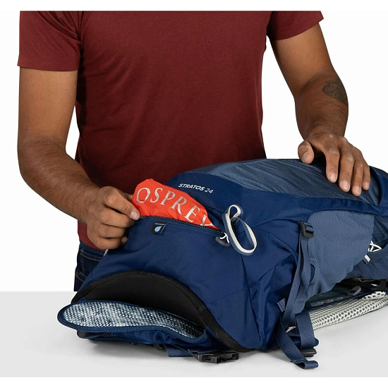 Рюкзак Osprey Stratos 24 Nirvana Blue - Фото 4 большая