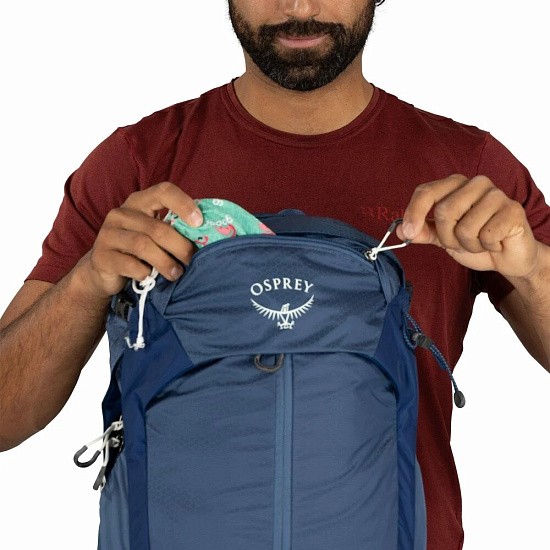 Рюкзак Osprey Stratos 24 Nirvana Blue - Фото 7 большая