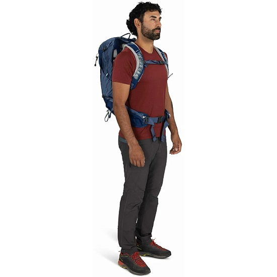 Рюкзак Osprey Stratos 24 Nirvana Blue - Фото 8 большая