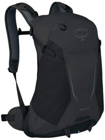 Рюкзак Osprey Hikelite 18 Raven Black - Фото 1 большая