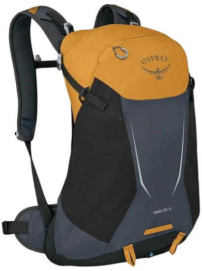 Рюкзак Osprey Hikelite 18 Tungsten/Yelow - Фото 1 большая
