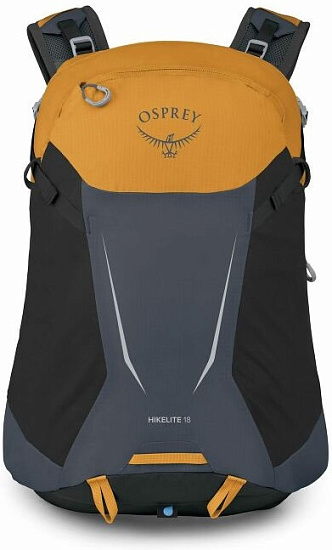 Рюкзак Osprey Hikelite 18 Tungsten/Yelow - Фото 3 большая