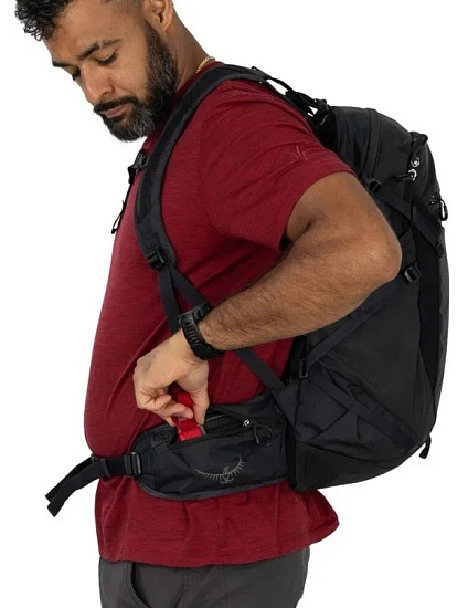 Рюкзак Osprey Sportlite 25 Raven Black - Фото 5 большая