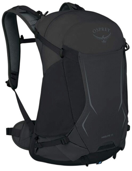 Рюкзак Osprey Hikelite 26 Raven Black - Фото 1 большая