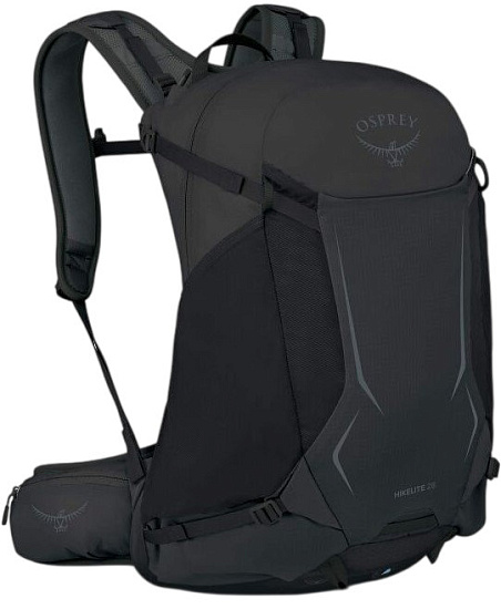 Рюкзак Osprey Hikelite 28 Raven Black - Фото 1 большая