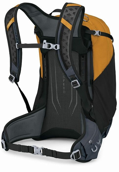 Рюкзак Osprey Hikelite 28 Tungsten/Yelow - Фото 2 большая