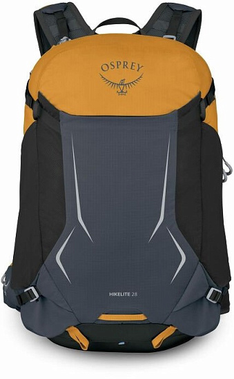 Рюкзак Osprey Hikelite 28 Tungsten/Yelow - Фото 3 большая