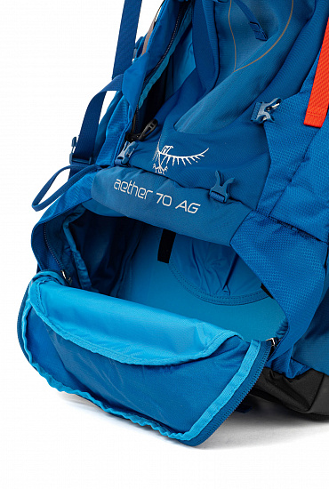 Рюкзак Osprey Aether AG 70 Neptune Blue - Фото 10 большая