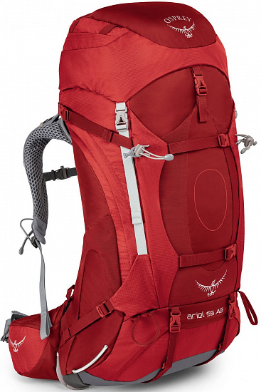 Рюкзак женский Osprey Ariel AG 55 Picante Red - Фото 1 большая