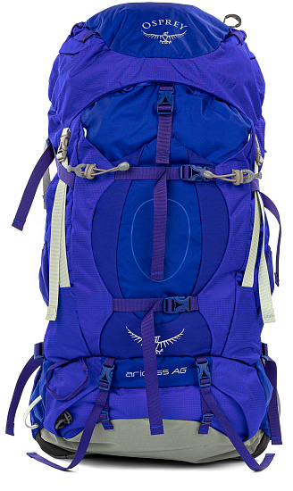 Рюкзак женский Osprey Ariel AG 55 Tidal Blue - Фото 2 большая