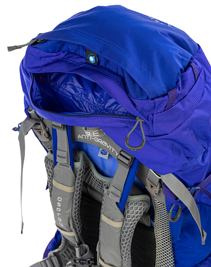 Рюкзак женский Osprey Ariel AG 55 Tidal Blue - Фото 6 большая